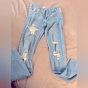 Top shop skinny jeans